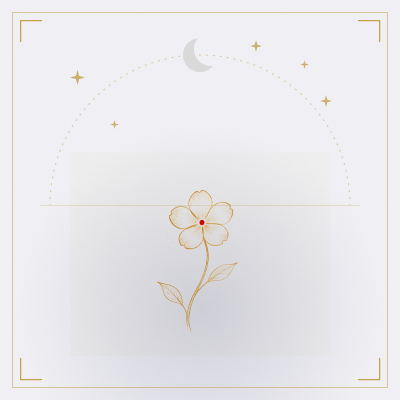 深夜の花