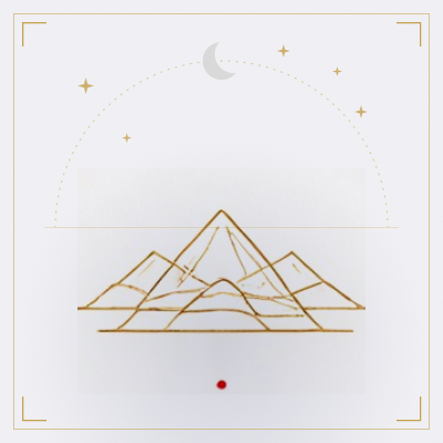 深夜の山