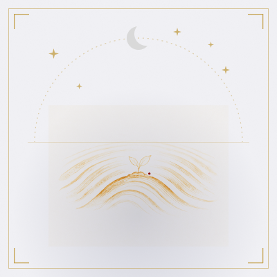 深夜の大地