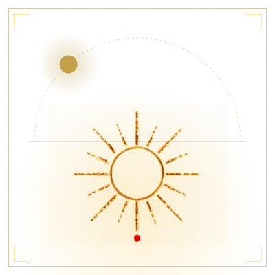 朝の太陽